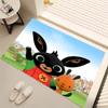 1pc Bing Print Area Rug - Soft, Washable Non-Slip Indoor Mat, Living Room, Home Office Decorative Rug,Office Decorative