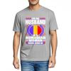 Top Tees Black Soft Cotton Teeshirt Romanian Husband Shirt Design Bold Casual Minimalist Tshirt New Arrived Cheap Tshirt Cotto