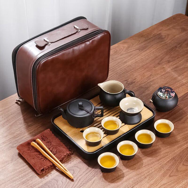 Portable Silver Kung Fu Tea Set