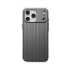 Corrugated Matte Plain Shockproof PC Hard Case for 17 Pro Max 16 15 14