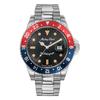 Mathy Vintage Red and Blue Pepsi Bezel Black Dial Automatic H901ATR 100M Men's Watch