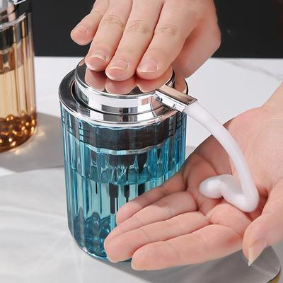 Nachfüllbare Behälter Seifenspender Schaumpumpe Flasche Drucktyp Kosmetik Gesichtsreiniger Shampoo Duschflasche 350ml