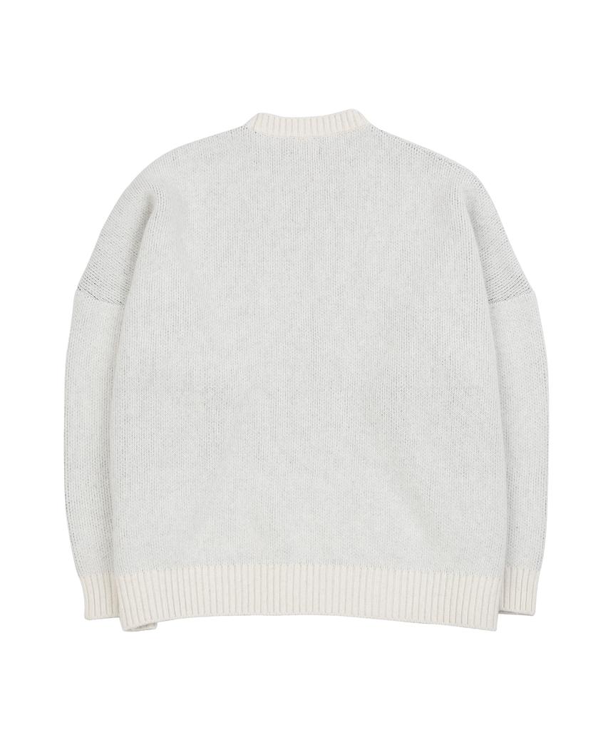 AJOBYAJO [Pba] Dbof Wool Knit Sweater [Ivory]