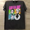 Vintage Green Day Band Graphic Basic Black Unisex T Shirt Reprint WA4470