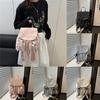 Fashion Dual Pocket Butterfly Bow College Style Backpack For Women Daily Use