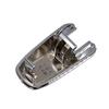 1pcs Door Handle Cap Exterior Front Right Rear Left Rear Right Electroplating Process Electroplating Silver Chrome