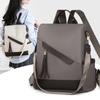 Large Capacity Nylon Splicing Women's Backpack Urban Simple Commuting Shoulder Bag Anti-theft Storage College Student Schoolbag