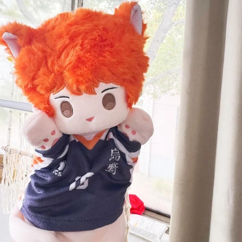 Kawaii Kuroo Tetsurou Kei Tsukishima Hand Puppet Haikyuu Doll Hinata Shoyo Kozume Kenma Cartoon Plush Puppet Gifts Fans Girl