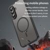 For Magsafe Magnetic Wireless Charging Case For Samsung Galaxy A56 5G Clear Shockproof Matte Back Cover Coque