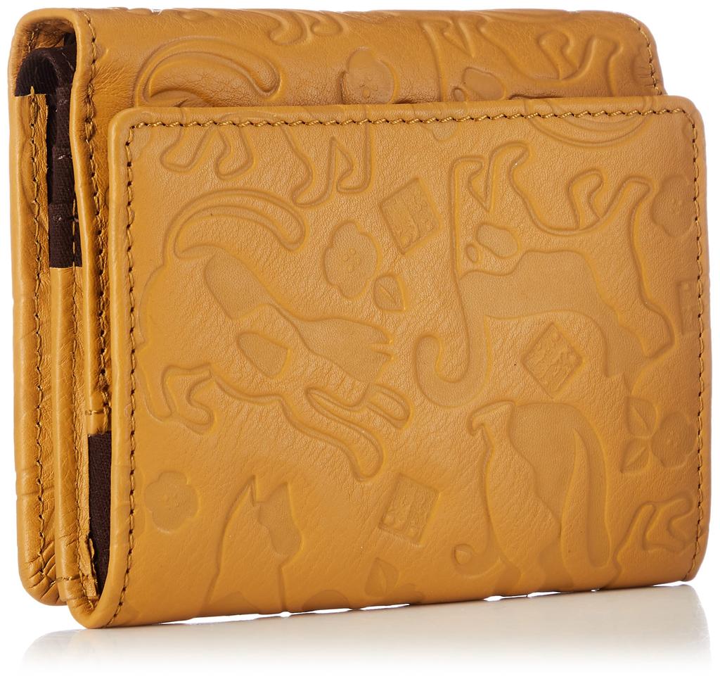 Nomura Shuhei Bifold Wallet No. 58201 Women's Yellow, One Size