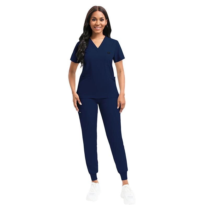 Unisex Multicolored Scrub Set for Nurses - Women's and Men's Medical Workwear