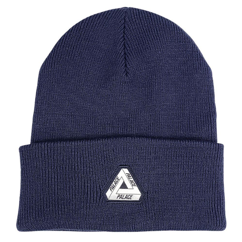 Used PALACE PALACE SKATEBOARDS SOFAR BEANIE Beanie Knit Cap Navy Genuine / 54001