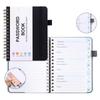 112 Pages Note Book with Letter Tags Password Recording Coil Book Fashion Codebook