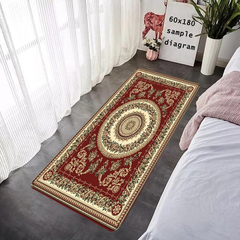 Hallway Door Mats Interior Foot Rug Persian Style Welcome Floor Mat for Entryway Rectangle Carpet Kitchen Rugs Fluffy Home Decor