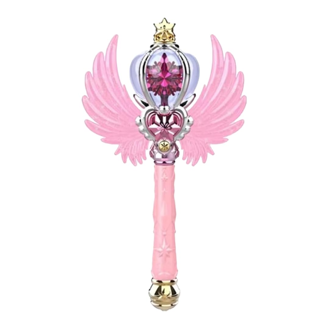 JVILEX Magic Wand, Magical GirlPrincess Play Toy, Light-Up (Pink) [Used]