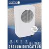 Saneo - déshumidificateur d'air - 10 l/jour - 20m2 – purificateur d'air - séchage du linge - drainage continu - silencieux - blanc
