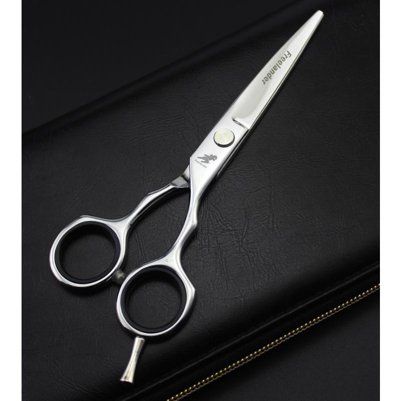 Professional Japan 4Cr 6 Inch Black Cut Hair Scissors Haircut Sissors Thinning Hair Cutting Shears Hairdresser Scissors