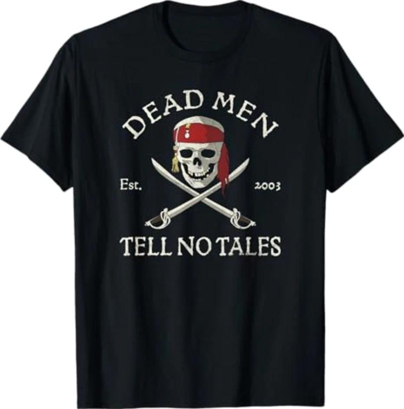 Disney Pirates of The Caribbean Dead Men Tell No Tales T-Shirt Small M