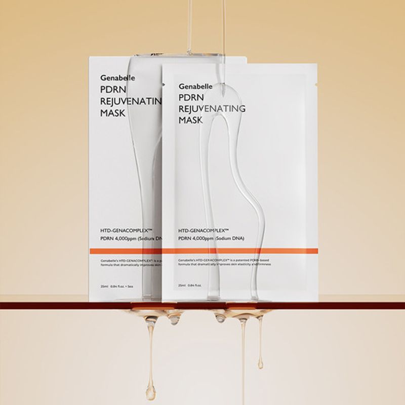 GENABELLE [10 листов] Омолаживающая маска с PDRN 2 набора PDRN Rejuvenating Mask 5ea (2 sets)