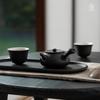 Edenus Black Iron Glaze Ceramic Tea Set