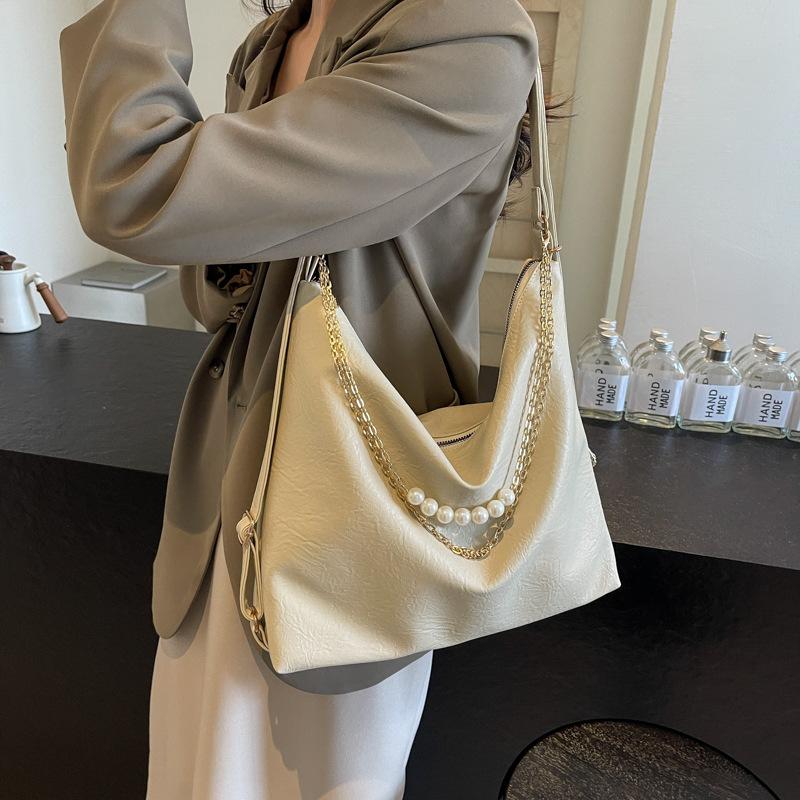 Leisure commuter tote bag women's large capacity fashion backpack multi-functional shoulder bag trend street travel backpack