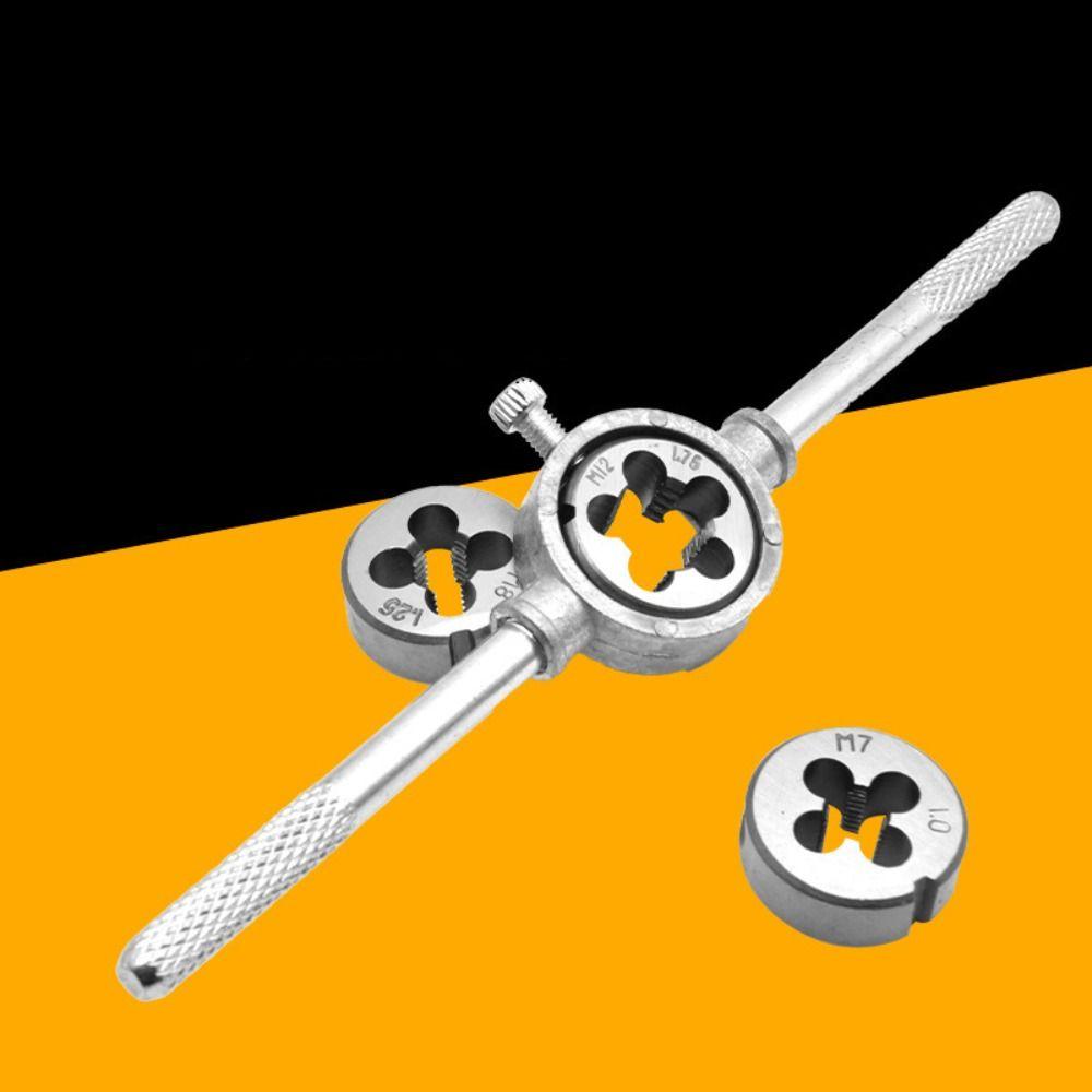 12/20Pcs Multifunction Tap and Die Set Straight Taper Hand Tapping Tools  Thread Repair