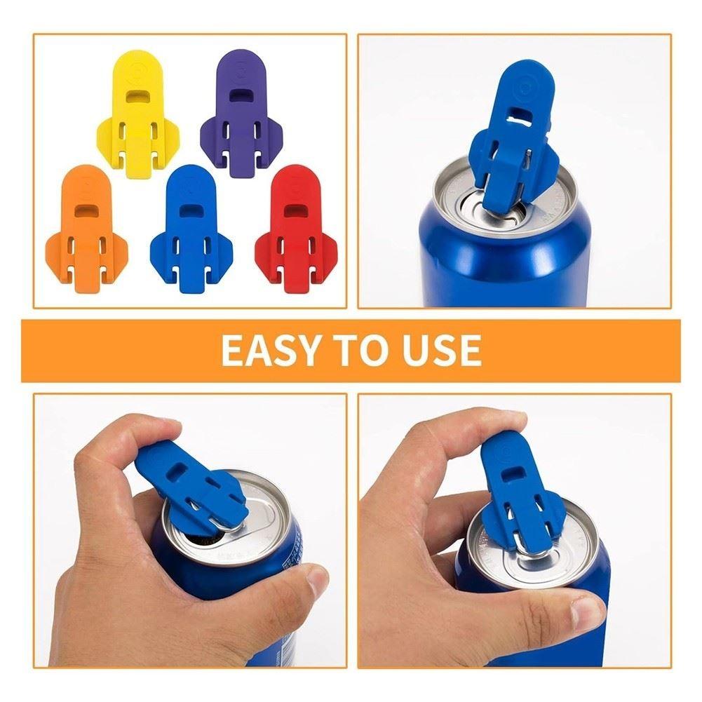 24 Pack Soda Can Opener Beverage Can Cover Can Openers Manual Easy Can