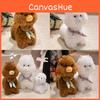 Animal Toy Alpaca With Pp Cotton Filling Soft Short Fur For Girls Gift Birthday