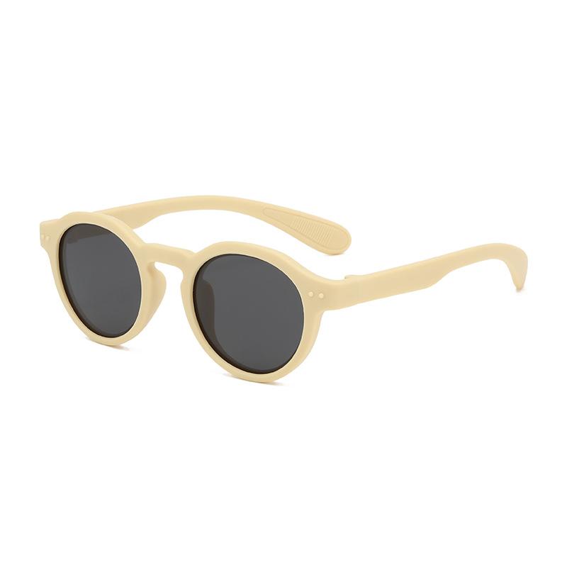 New Round Frame Baby Glasses UV Protection Soft Silicone for Kids Outdoor Eye Care 23072