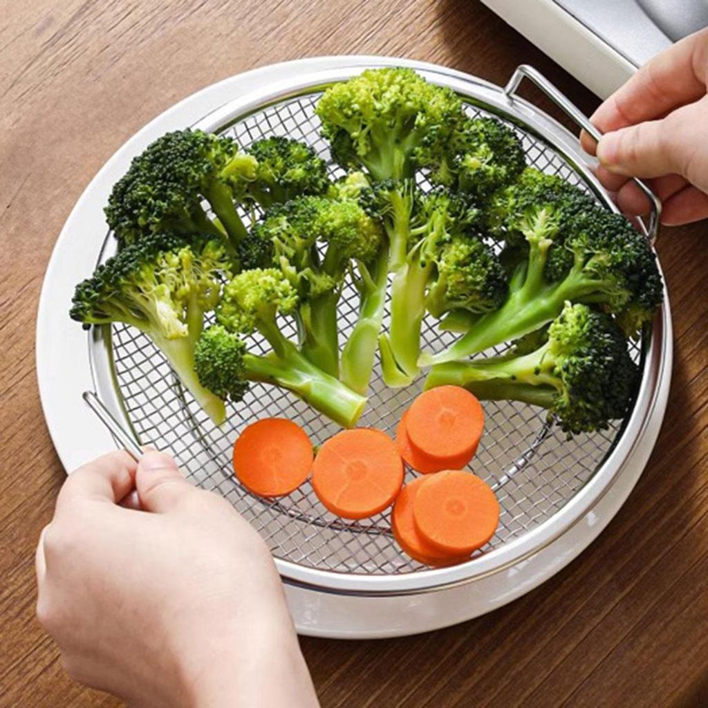 Frittierter Abflusssieb Lebensmittelpräsentation Backen Siebsieb Mehrzweck Feines Netz Pommes Frites