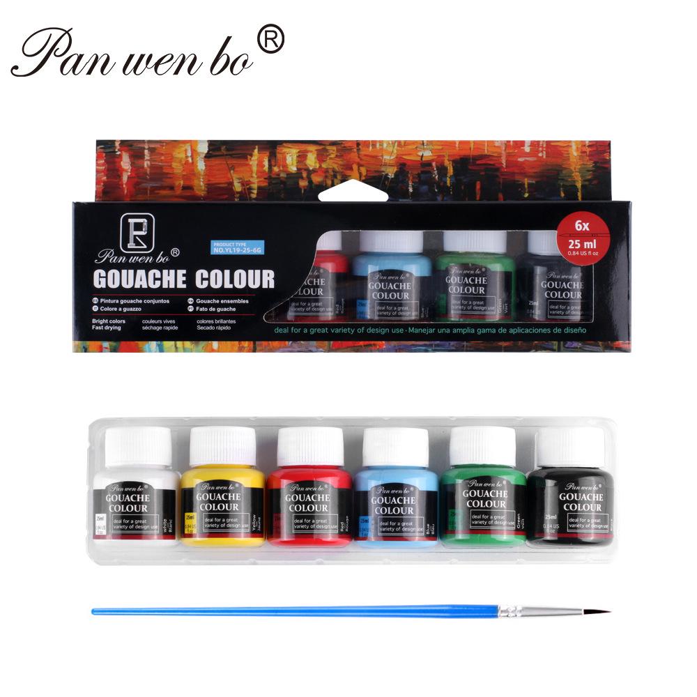 25ml Acrylic Paint Set for Textiles, Glass, and Watercolor Art Projects