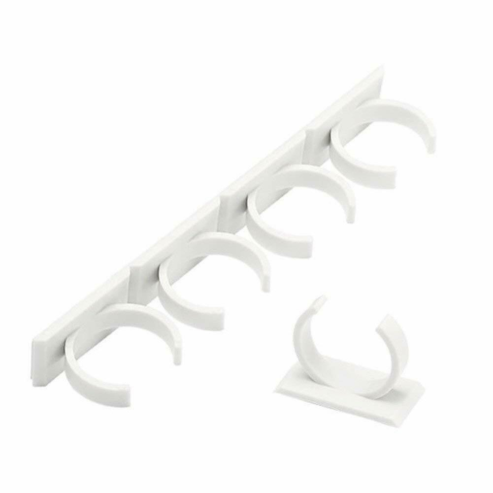 2/4 Pcs Wall Mount Home Kitchen Storage Rack Ingredient Spice Plastic Clip Rack Organizer Accessories Jars Spice Holder Tools