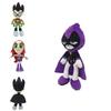Entzückende 10-Zoll Teen Titans Go Plüschtiersammlung mit Robin Raven Cyborg