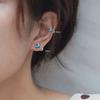 925 Silver 3/4/5MM Round Zircon Mini Stud Earrings For Women Classic Fine Jewelry Piercing Bone Ear Accessories