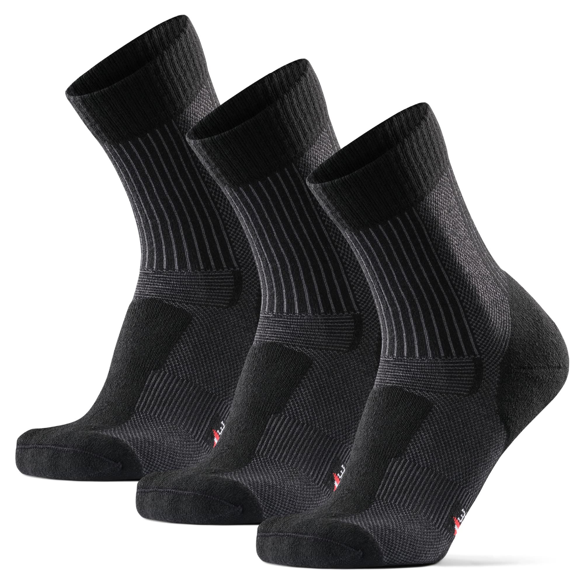 

Носки из мериносовой шерсти Light Crew Socks Mountain 1 пара, набор 3 [DANISH ENDURANCE] [Антибактериальные, дышащие, нескользящие, резиновые, осень, зима, теплые, для улицы,