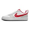 Nike Court Borough Low Recraft GS Photon Dust University Red Kids Sneakers Grey White FZ5525-161