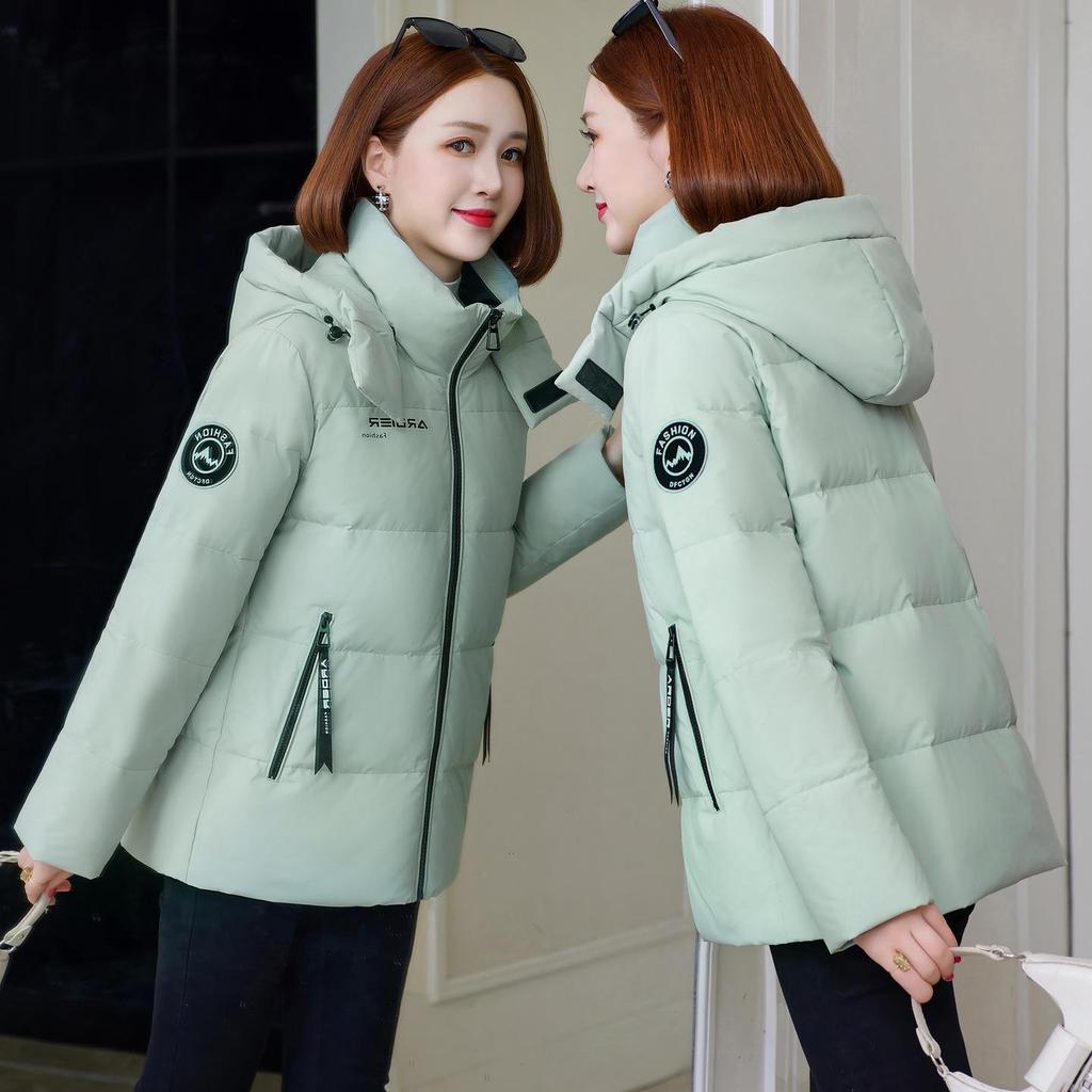 Women's 2025 New Petite Down Jacket: Short, Stylish, Warm, Hooded, Simple Autumn & Winter Outerwear
