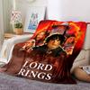 1pc The Lord of The Rings Flannel Blanket Soft Warm Throw for Home, Office, Travel, All-Season Cozy Bedding GiftL1268