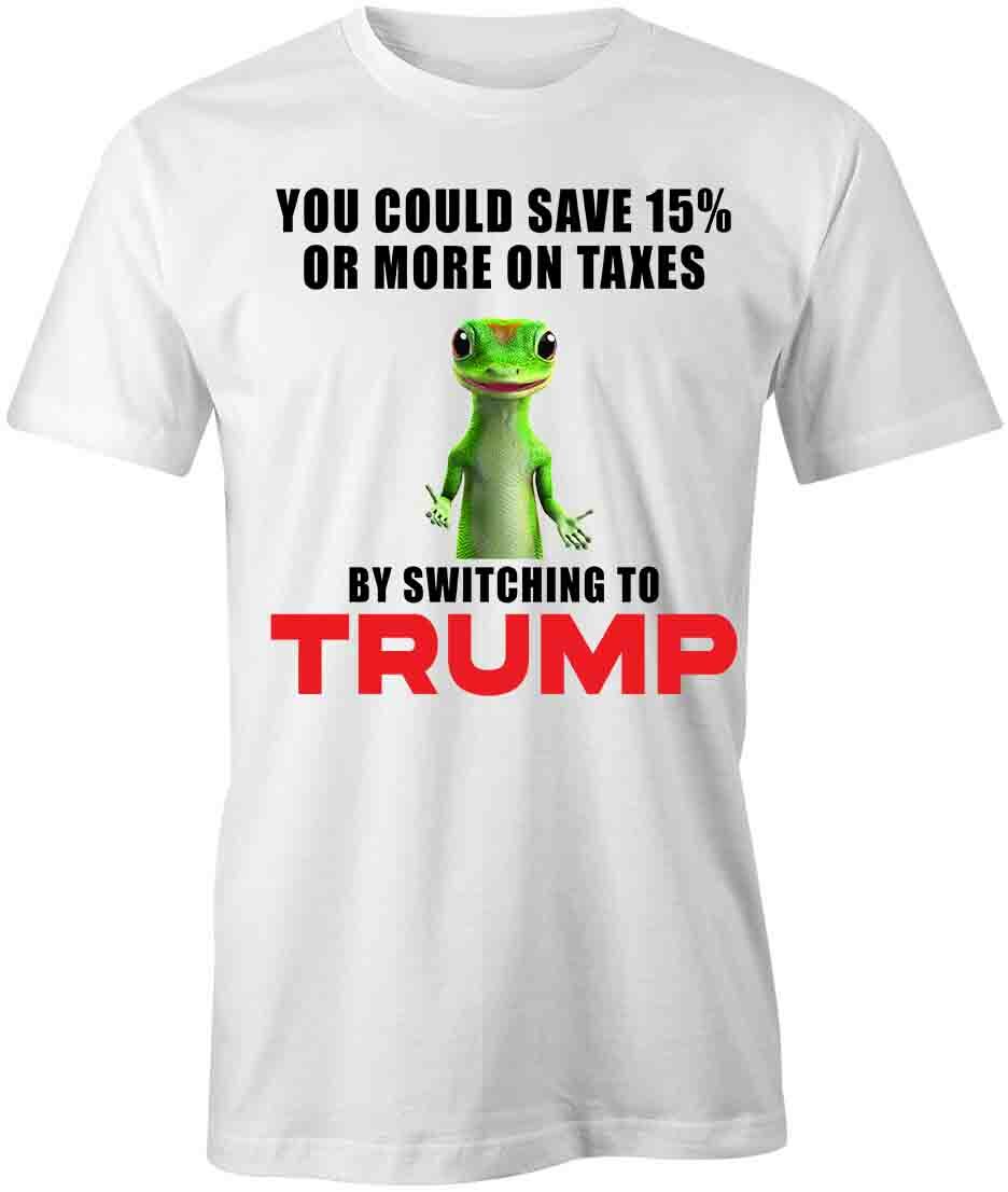 SAVE 15% ON TAXES TRUMP TShirt Tee Short-Sleeved Cotton CLOTHING S1WCA611 S