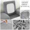 Jacquard Sofasitzbezüge Dicke Unifarben Sofabezüge Elastisches Polarfleece Sofakissenbezug für Wohnzimmer Abnehmbar Haustiere
