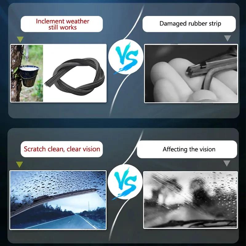 Car Windscreen Wipers For Ford Mondeo MK3 2001~2007 Auto Front Wiper Blades Brushes Windscreen Cleaning Washers Car Accessories