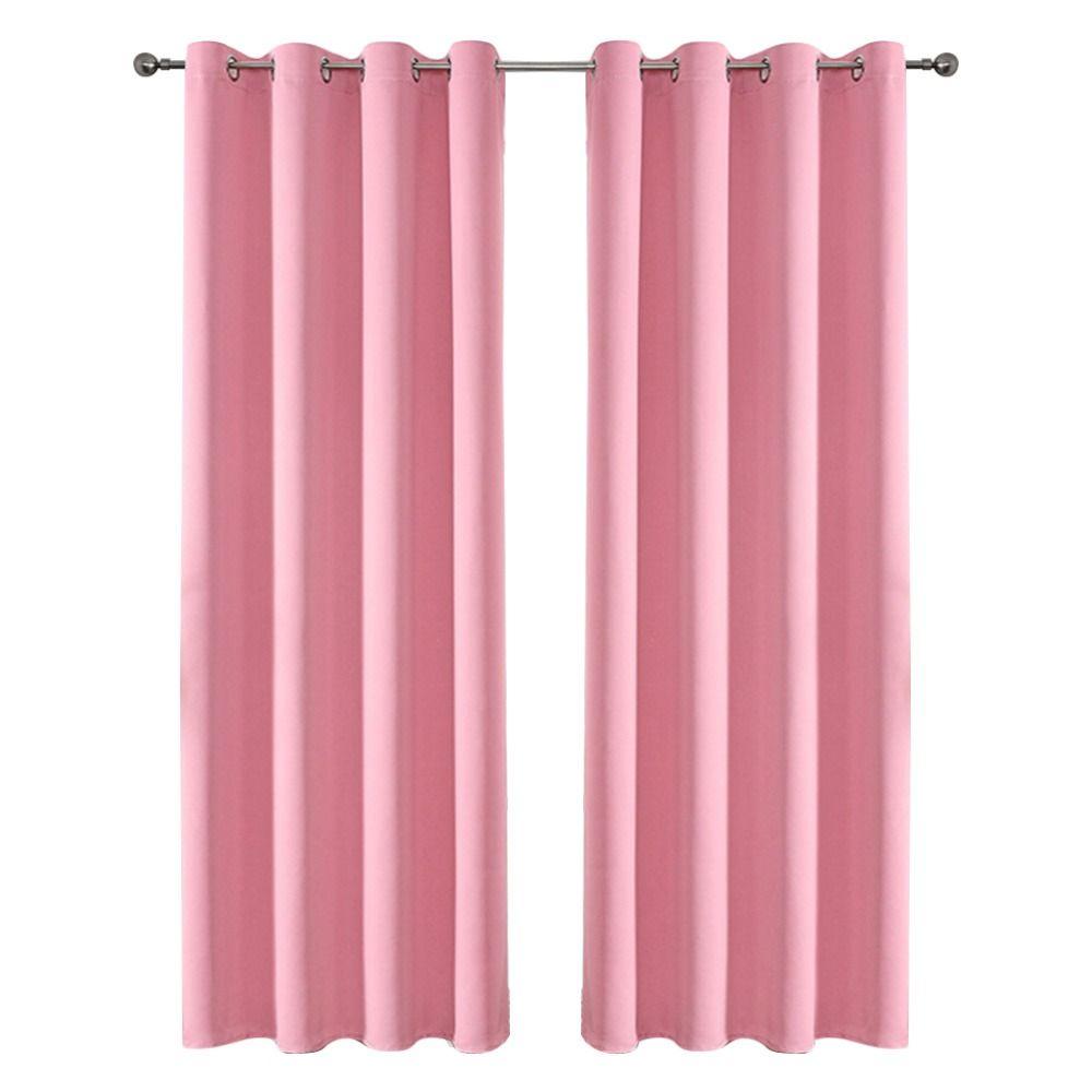 Door Curtains Drapery Panel Sun Protection Shading Curtains Blackout Curtains