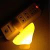 Mushroom LED Night Light Wall Socket Lights Lamp Light-control Sensor Auto On-Off Bedroom Light Home Decoration EU US Plug