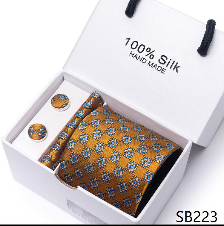 Tie Gift Box 5-Piece Set Group Tie Business Dress Wedding Tie