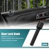 X AUTOHAUX Car Door Lock Knobs Interior Door Lock Knobs Aluminum Alloy Inner Door