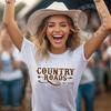 Country Roads Take Me Home John Denver Unisexs Lyric Saying T Shirt Western Style Concert Sayings