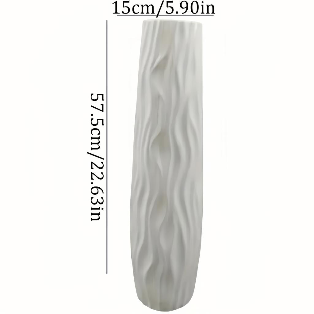 Nordic Style Plastic Vase - Elegant Desktop Decor for Living Room, Hydroponics & Flower Arrangements, Perfect for Pets & Youngsters, Vases Home Decor