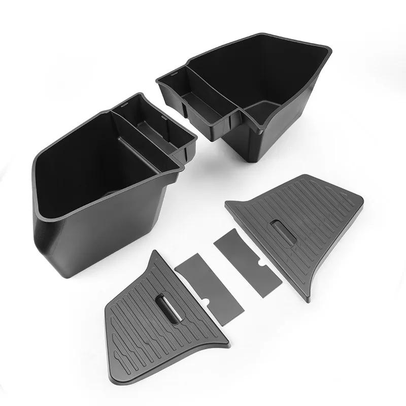 Autoaufkleber für Tesla Model Y Juniper 2025 TPE Kofferraum-Aufbewahrungsbox und Seitentaschen Werkzeugaufbewahrung und Innenraum-Auto-Modifikation Ca