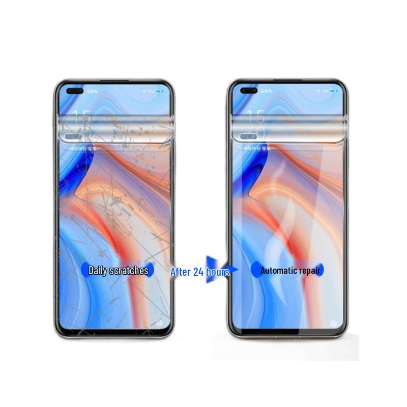 Kompatible Anti-Peep-Hydrogelfolie für OPPO Reno14, Reno8/9/10 Pro, 3/4/5, 6/7