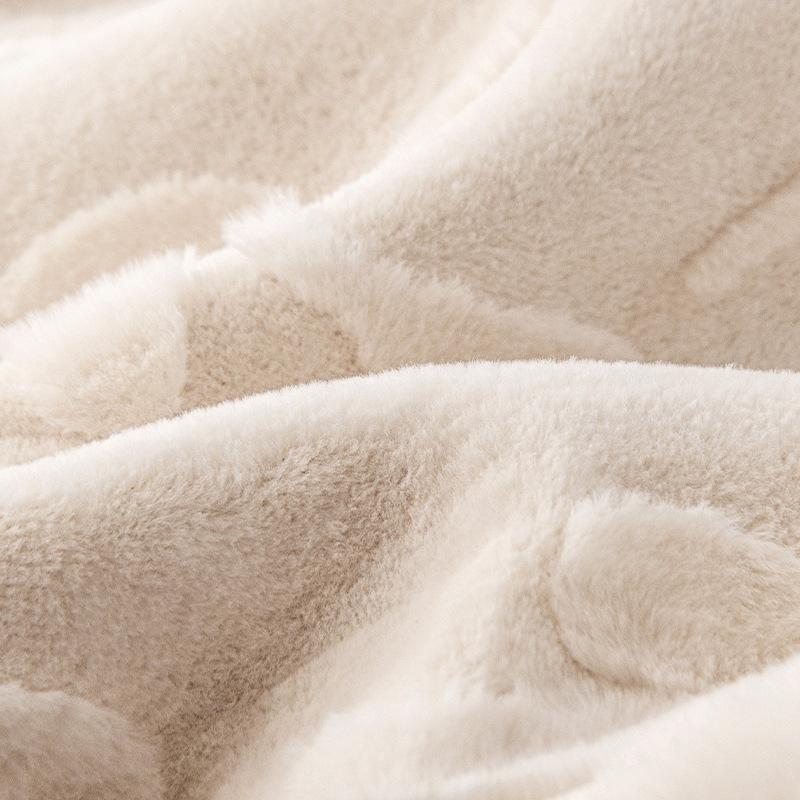 French Cream Style Sofa Cushion Autumn and Winter Plush Cushion Non-Slip Sofa Cover 2024 New Seat Cushion Cover Cloth